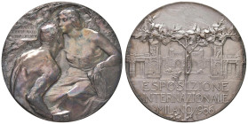 MILANO Medaglia Esposizione Internazionale di Milano del 1906 - Opus: Giannino Castiglioni e Angelo Cappuccio, edizione degli stabilimenti Stefano Joh...