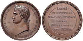 ROMA Napoleone I Imperatore (1804-1814) Medaglia Premio all'industria ed al lavoro 1810 - Opus: T. Mercandetti - Bramsen 977; Julius 2307; Essling 255...