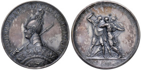 Medaglia 1834 Battaglia di Borodino del 7 settembre 1812 AG (138,59 g - Ø 65 mm). Opus: Kleipikov e Lyalin. Bramsen n. 1932; Diakov n. 1763; Smirn n. ...