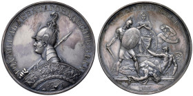 Medaglia 1834 Liberazione di Mosca dai francesi invasori nel settembre 1812 AG (g 139,42  - Ø 65 mm). Opus: A. Kleipikov. Bramsen n. 1933; Diakov n. 1...