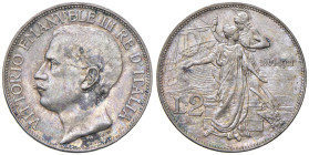 Vittorio Emanuele III (1900-1946) 2 Lire 1911 - Nomisma 1162 AG