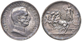 Vittorio Emanuele III (1900-1946) Lira 1917 - Nomisma 1205 AG