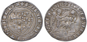 NAPOLI Carlo I d'Angiò (1266-1278) Saluto d'argento - MIR 20 AG (g 3,24) R
