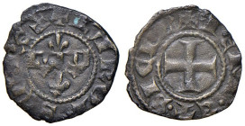 NAPOLI Carlo II d'Angiò (1285-1309) Denaro gherardino - MIR 26 MI (g 0,57)