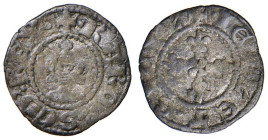 NAPOLI Carlo II d'Angiò (1285-1309) Mezzo denaro regale - MIR 27 MI (g 0,41) RRRR