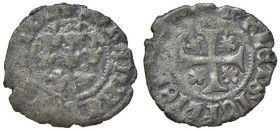 NAPOLI Giovanna I d'Angiò (1343-1352) Denaro - MIR 32 MI (g 0,63)