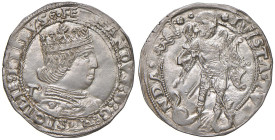NAPOLI Ferdinando I d'Aragona (1458-1494) Coronato - MIR 69/2 AG (g 3,94) Esemplare di conservazione eccezionale.