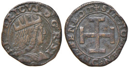 NAPOLI Federico III d'Aragona (1496-1501) Sestino - MIR 109 MI (g 2,06)