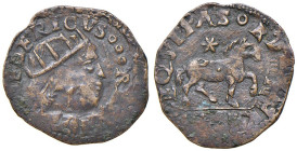 NAPOLI Federico III d'Aragona (1496-1501) Cavallo - MIR 110 MI (g 1,53) R