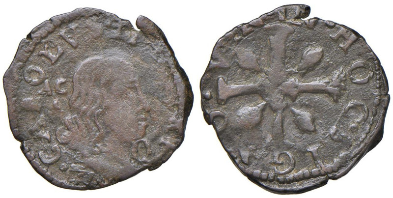 NAPOLI Carlo II d'Asburgo (1674-1700) 3 Cavalli 1678 - Nomisma 124 CU (g 2,02) R...