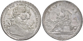 NAPOLI Ferdinando IV di Borbone (1759-1799) Piastra commemorativa 1772 - Nomisma manca AG (g 25,18) T/ Treccia.
