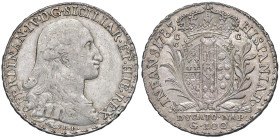 NAPOLI Ferdinando IV di Borbone (1759-1799) Ducato 1785 - Nomisma 472 AG (g 27,26) NC