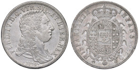 NAPOLI Ferdinando IV di Borbone (1815-1816) Piastra 1816 - Nomisma 758 AG (g 27,51)