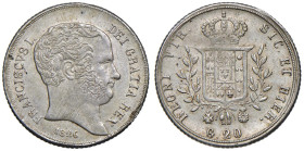 NAPOLI Francesco I di Borbone (1825-1830) Tarì 1826 - Nomisma 844 AG (g 4,61) R