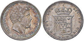 NAPOLI Ferdinando II di Borbone (1830-1859) Tarì 1859 - Nomisma 1039 AG (g 4,62) RR