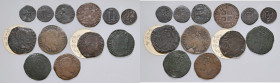 Resto di collezione composto da 12 monete:  1) NAPOLI Giovanna e Carlo V d'Asburgo (1516-1519) Sestino - Magliocca 15 CU (g 2,59) R; 2) NAPOLI Giovann...
