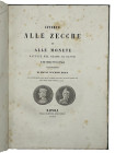 LIBRI ANTICHI Giovan Francesco Fusco "Intorno alle zecche ed alle monete battute nel reame di Napoli da re Carlo VIII di Francia" Stamperia Fibreno, N...