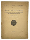 PERIODICI Bollettino del Circolo numismatico napoletano Anno XIV n° 1 gennaio-giugno 1933-XI, tipografia Esperia Napoli.