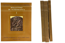 PERIODICI Bollettino di Numismatica tre volumi: Vol.1 Anno I 1983 Serie I luglio-dicembre; Vol. 2-3 Anno II Serie I 1984 gennaio-giugno e luglio-dicem...