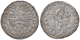 Paolo III (1534-1549) Grosso - Munt. 65 AG (g 1,77)
