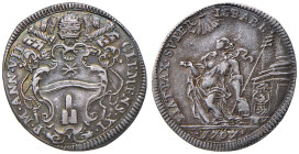 Clemente XI (1700-1721) Giulio 1707 An. VII - Munt. 90 AG (g 2,99) RR