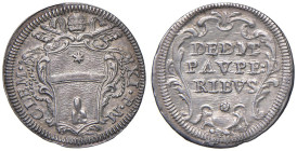 Clemente XI (1700-1721) Grosso An. IV - Munt. 125 AG (g 1,35)