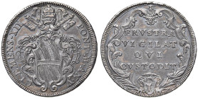 Clemente XII (1730-1740) Mezza piastra An. V - Munt. 21 AG (g 14,66) NC