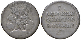 Clemente XII (1730-1740) 4 Baiocchi - Munt. 31 MI (g 3,31) RR