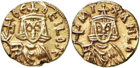 Michele II (820-829) Tremisse zecca: Siracura - Sear 1649 AU (g 1,87)