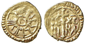 MESSINA  Ruggero II (1105-1154) Tarì d'oro - Biaggi 1220 AU (g 1,12)