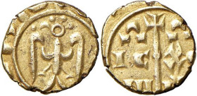 MESSINA Federico II (1197-1250) Tarì d'oro - Biaggi 1246 AU (g 0,96) NC