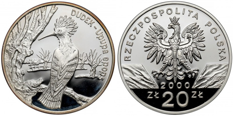 20 złotych 2000 Dudek 
Grade: Proof