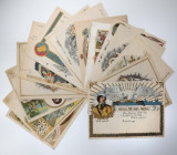 Historyczne TELEGRAMY Patriotyczne - bardzo ładne (15szt) 100