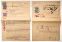 Sąd Grodzki w Tarnowie 1943 r. - dokumenty (2szt)