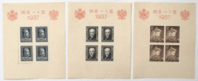 Arkusiki 26.VI-01.VII 1937 (3szt)