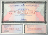 PKO Bon Oszczędnościowy PROGRESJA, SPECIMEN