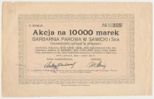 Garbarnia Parowa W. SAWICKI i Ska, Em.2, 10.000 mk 1921