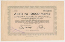 Garbarnia Parowa W. SAWICKI i Ska, Em.2, 10.000 mk 1921