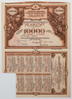 GRANUM Sp. Akc. Połączonych Krajowych..., Em.5, 10x 1.000 mkp - imienna