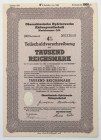 Blechhammer (Blachowania Śląska), Oberschlesische Hydrierwerke... 1.000 rmk 1942