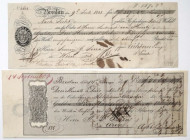 Weksle, Wrocław 1842-1854 r. - zestaw (2szt)