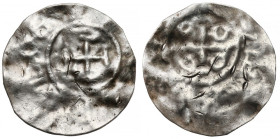 Bolesław Chrobry, Denar typu REX/REX (1015-1020) - B.RZADKI