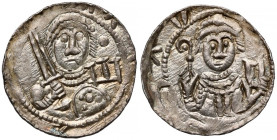 Władysław II Wygnaniec, Denar - Książę i Biskup - E pod kulą