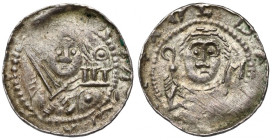 Władysław II Wygnaniec, Denar - Książę i Biskup - E pod pierścieniem