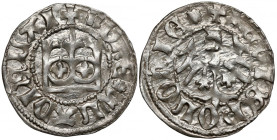 Władysław II Jagiełło, Półgrosz Kraków - typ 11 - bez znaku