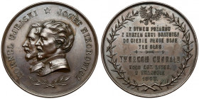 Medal, Kornel Ujejski i Józef Nikorowicz 1893