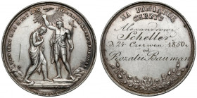 Medal chrzcielny 'Na Pamiątkę Chrztu' - Majnert