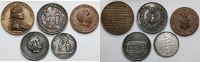Medale Sobieski, Korybut, Mickiewicz, Wystawa... (5szt)
