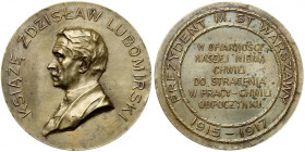 Medal, Książę Zdzisław Lubomirski 1917