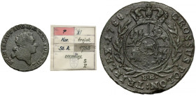 Poniatowski, Trojak 1788 EB, Warszawa - ex. Kałkowski